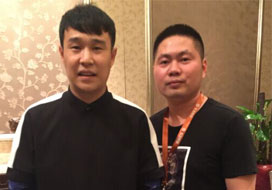 广州耀世娱乐与明星合影