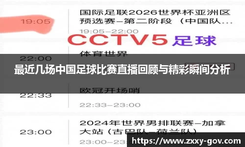 最近几场中国足球比赛直播回顾与精彩瞬间分析